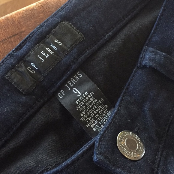 Super soft w/stretch skinny jeans with black inlay - Picture 4 of 5